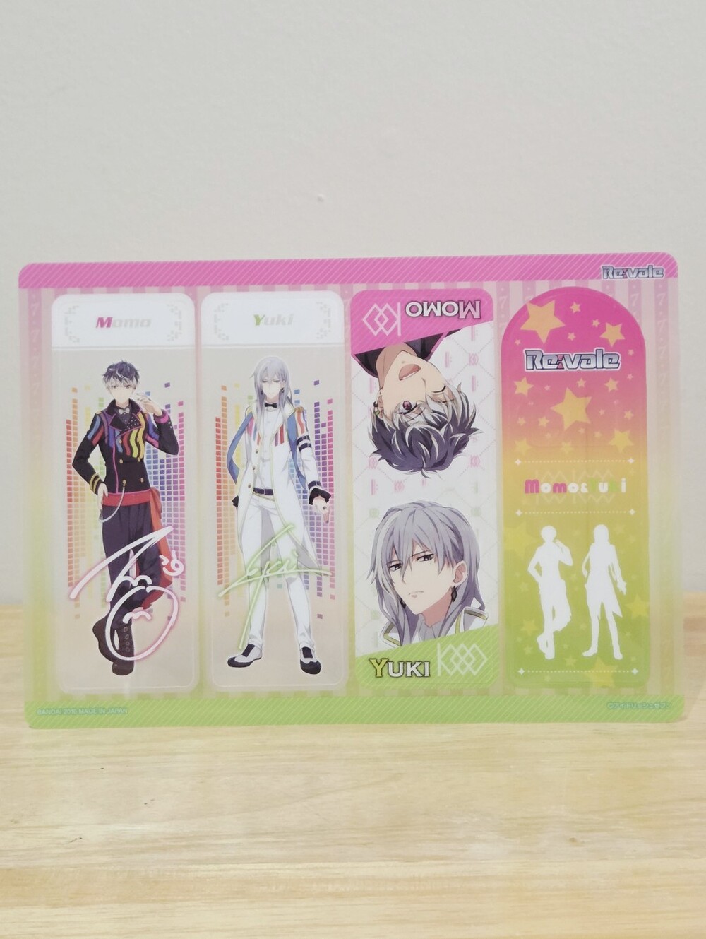 *4 for $30* idolish7 - Re:vale - Bookmark Set Sheet - Otome Game Anime